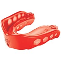 Los mejores  - Shock Doctor Gel MAX - Férula Dental para Rugby- Color Rojo (Red) - Adulto
